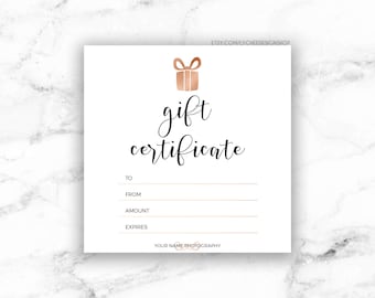 gift card template etsy