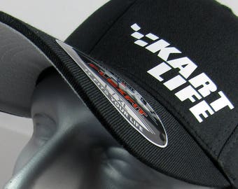 Kart Life Flex-Fit Hat: Racing Sports Cap