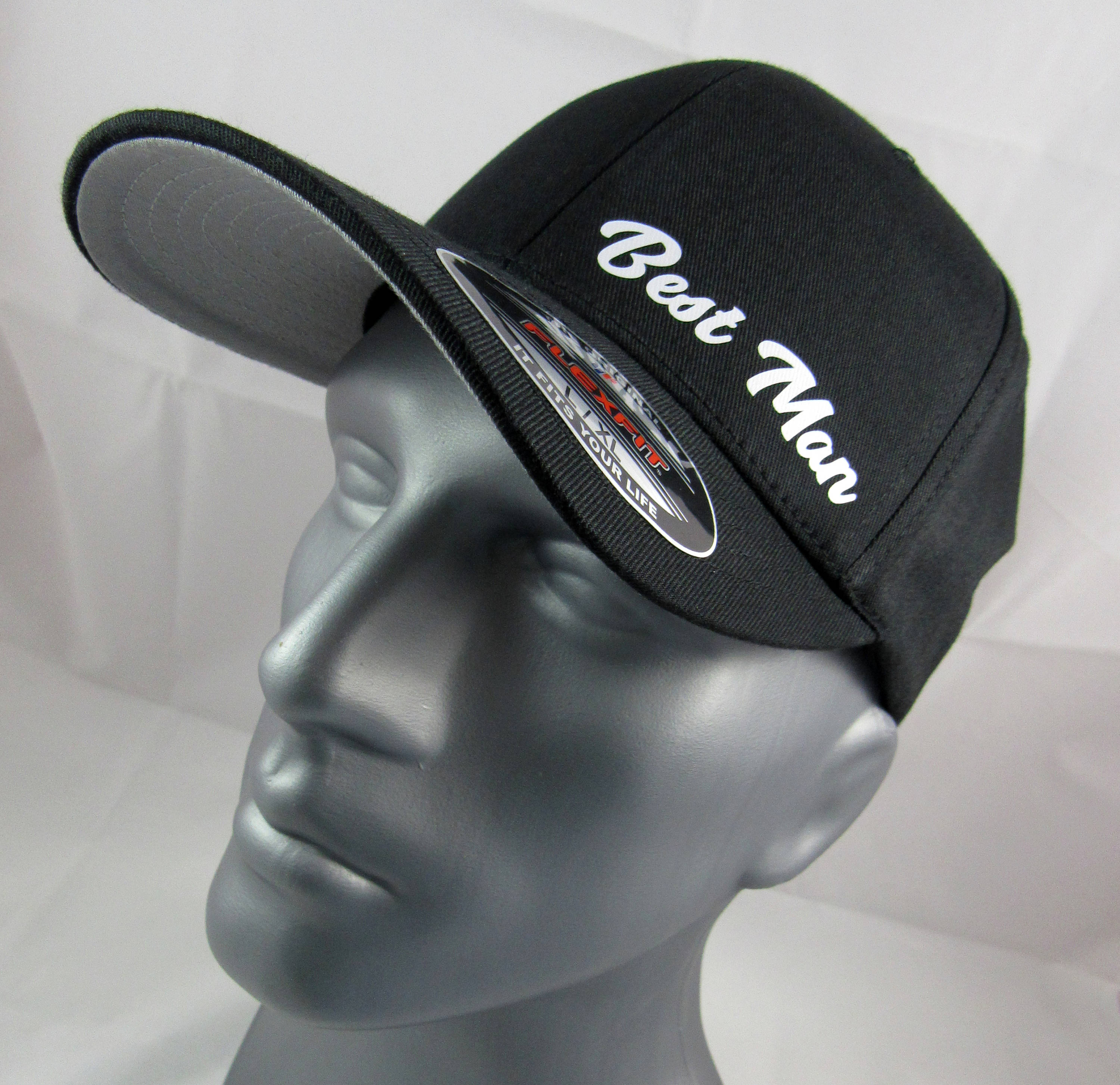 Flex-fit Custom Fitted Hat Wedding Cap 