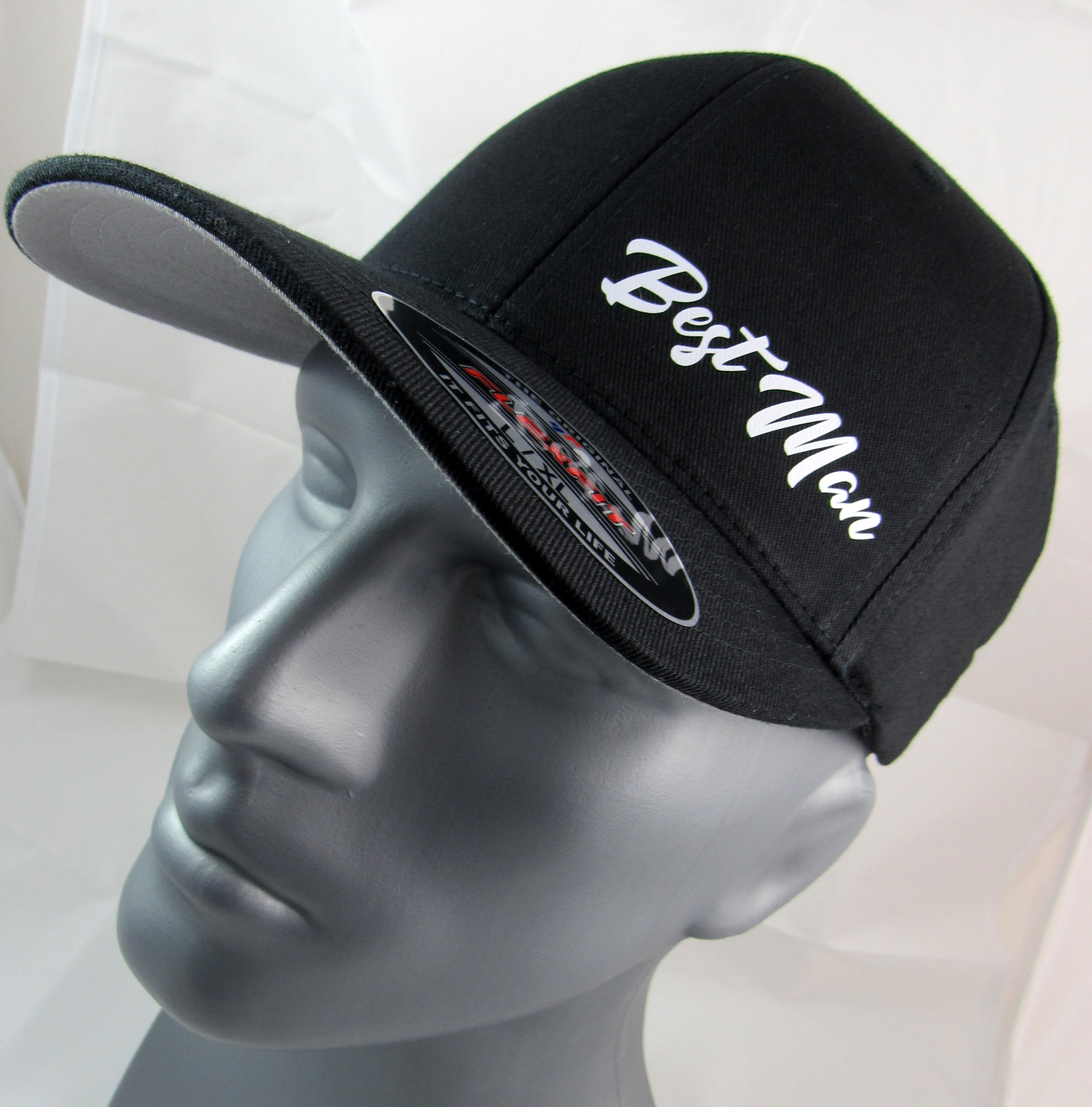 Flex-fit Custom Fitted Hat Wedding Cap 