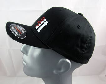 F It Custom Flex-fit Fitted Hat, Fck It, Screw It, Stick Figure