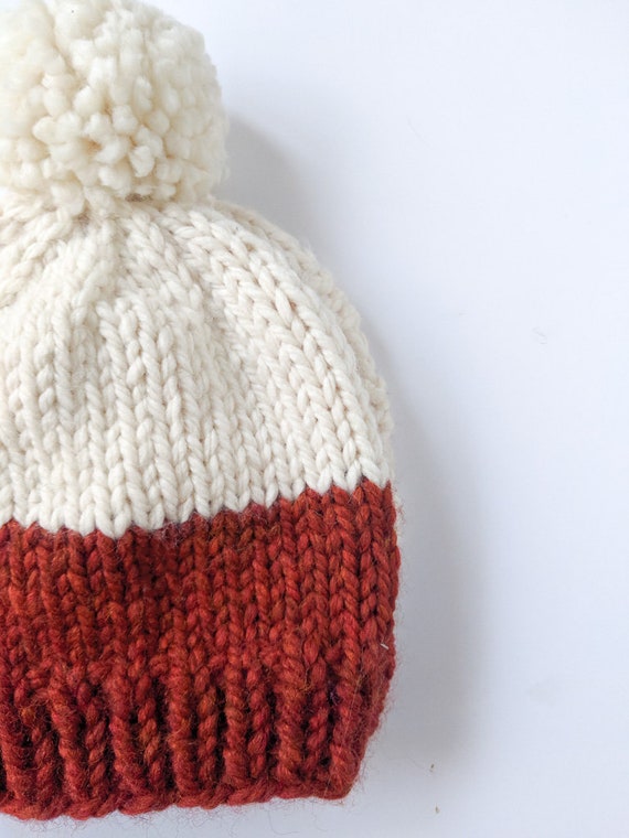 Easy Toque Knitting Pattern French Trapper Knit Hat