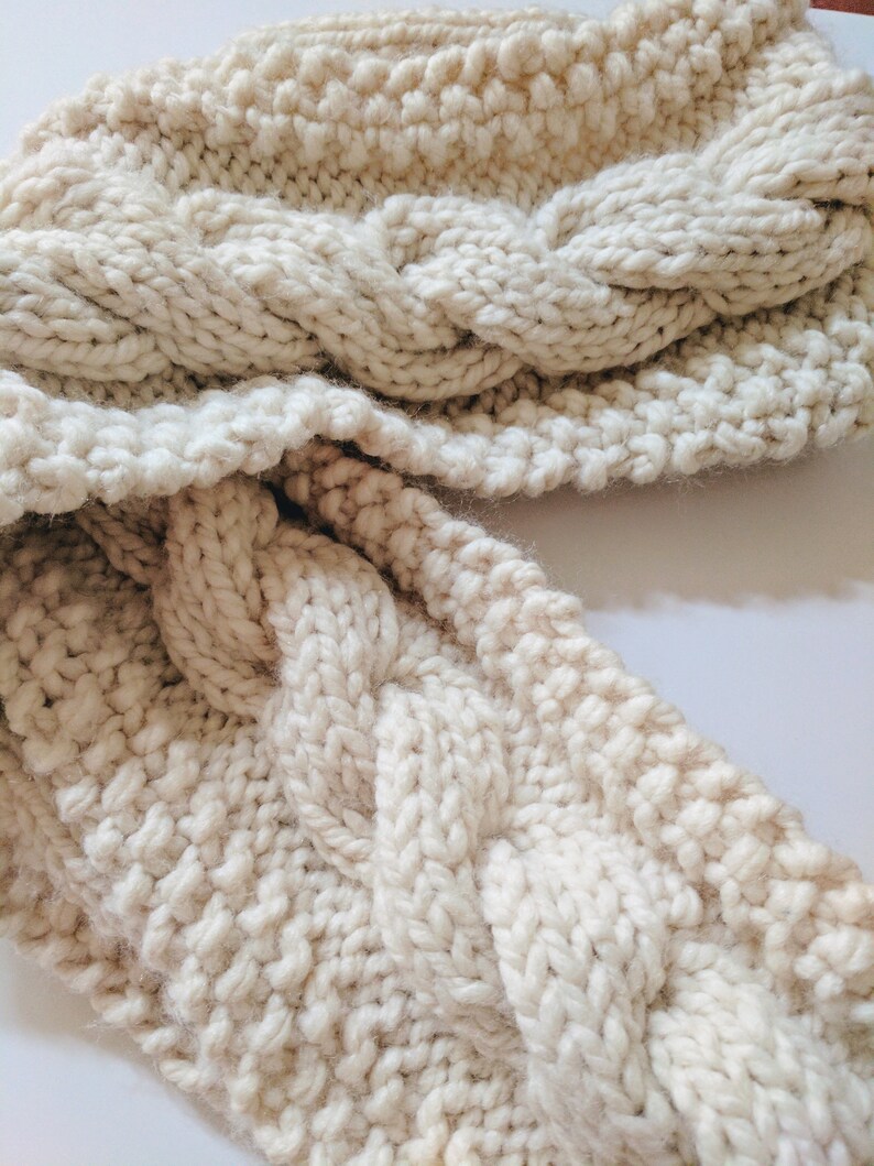 Knitting Pattern Scarf Knitting Pattern (Download Now) - Etsy