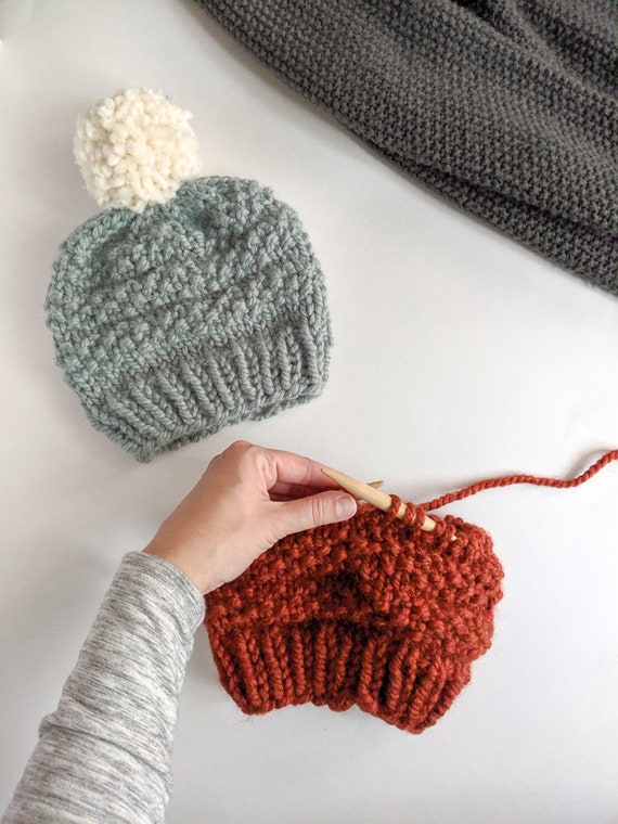 Traditional Knit Hat Pattern Tam O'Shanter Hat Pattern – Classic