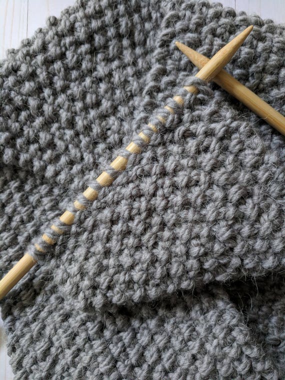 Seed Stitch Knitting Pattern