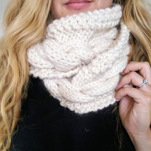 Knitting Pattern, Scarf Knitting Pattern, Intermediate Knitting Pattern ...