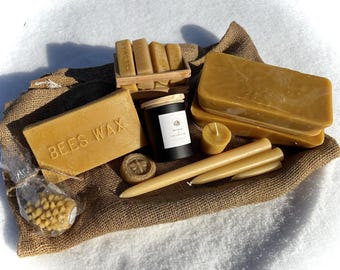 Pure Beeswax: Natural Scented Wax for DIY Candles & Cosmetics
