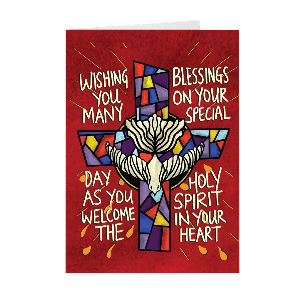 Holy Spirit Greeting Folded Cards With Envelope 10 Pcs - Etsy 日本