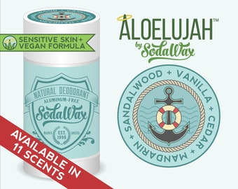 Aloelujah™ Aluminum-Free & Baking Soda-Free Natural Deodorant for Sensitive Beings - Buy 3 items and get FREE SHIPPING!