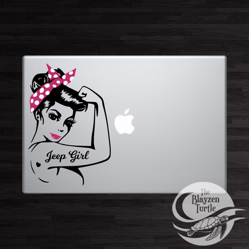 PLEASE READ Rosie Pinup Jeep Girl Colored Bandana and Etsy