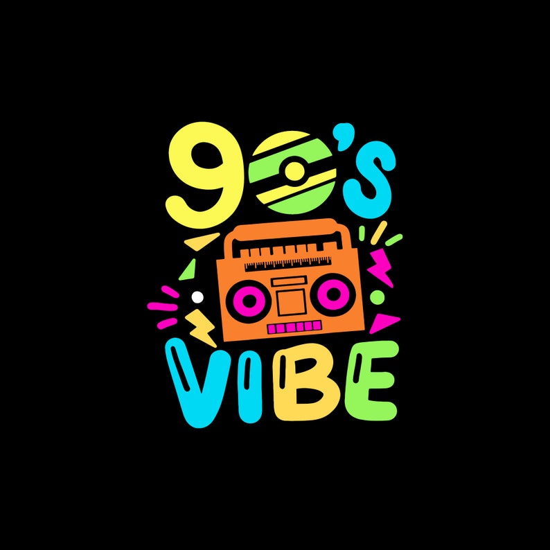 90s Vibe Digital PNG - Etsy
