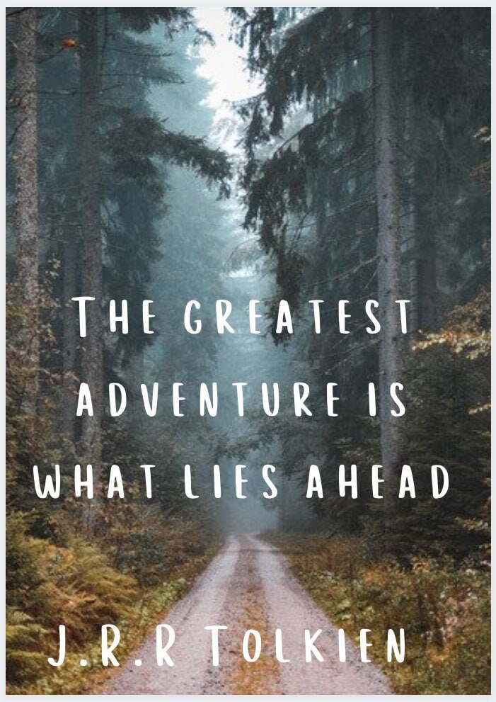 The Greatest Adventure: Printable A4 Poster - Etsy