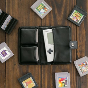 BitLounger BitBook Nintendo Gameboy Pocket/Color Storage Pouch Case for Retro Video Games Game Boy Pocket Wallet