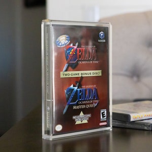 GameCube ゲームケース CartVault アクリル収納 レトロビデオゲーム用 トレイビン コレクターケース GameCube