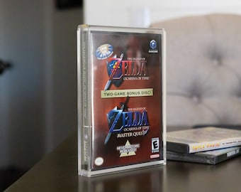 GameCube Game Case CartVault Acrylique Rangement pour jeux vidéo rétro Bac Collector Case Game Cube