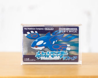 Japanese Game Boy Advance Game Box: Acrylic Cartridge Storage