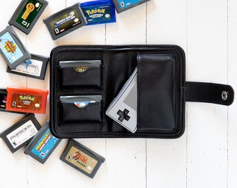 BitLounger BitBook Gameboy Advance Micro pochette de rangement pour jeux vidéo rétro Game Boy Pocket Wallet Nintendo