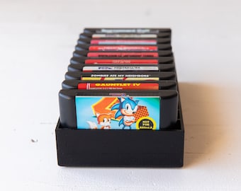 Acryl Sega Genesis Patronen Aufbewahrung - Bitlounger Game Organizer