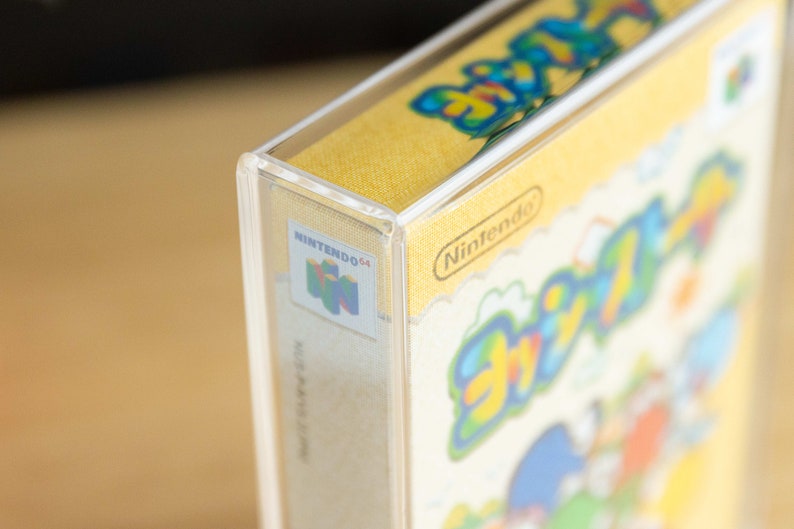 PRE-ORDER: Japanese N64 Game Box CartVault Acrylic Nintendo 64 Cartridge Storage for Retro Video Games Tray Bin Collector Case 90% UV Res 画像 3