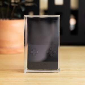 DMG/Analog Pocket CartVault Acrylic System Aufbewahrung für Retro Videospiele Tablett Sammlergehäuse