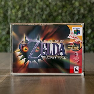 N64 ゲーム ボックス 5 個セット 更新済み CartVault アクリル Nintendo 64 カートリッジ ストレージ レトロ ビデオ ゲーム トレイ ビン ケース ディスプレイ用 | BitLounger