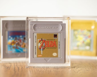 BitLounger Game Boy Game Cartridge CartVault Single Game Cartridge Display Case for Retro Video Games Gameboy