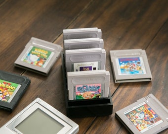 BitLounger GBBITN Nintendo Gameboy/Color/Advance Storage Tray Display Case for Retro Video Games Game Boy Pocket Collector Case