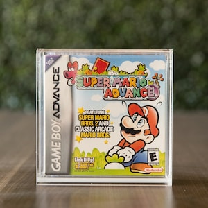 Game Boy-gamebox CartVault acryl Gameboy Color Advance-cartridge opslagdisplay 90%+ UV-bestendig