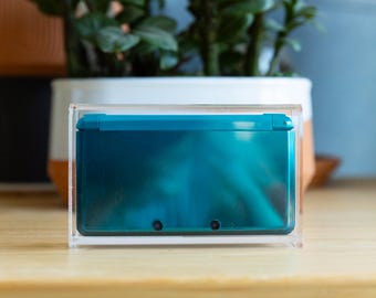 3DS Console System CartVault Acrylic Display Storage for Retro Video Games Tray Bin Collector Case
