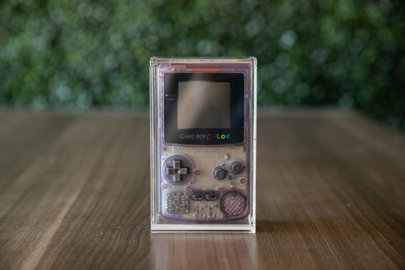 Game Boy Color CartVault Acrylic Gameboy System Storage for Retro Video Games Tray Bin Collector Case | 90%+ UV Resistant