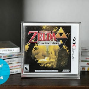 Set of 5x 3DS Game Case CartVault  CartVault Acrylic Nintendo Storage Display