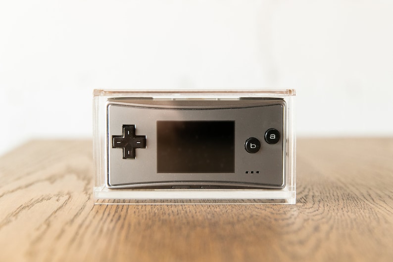 Game Boy Advance Micro Cartvault Acrylic Gameboy GBA Micro System ...