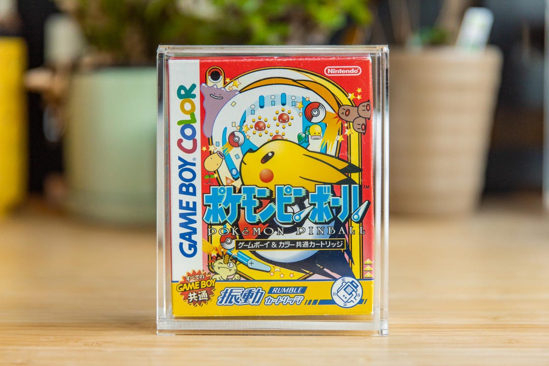 BitLounger 日本製 ポケモン ピンボール ゲームボーイカラー ゲーム