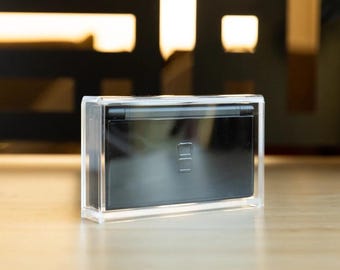 Système de console DS Lite CartVault de stockage en acrylique pour boîtier de collection de bacs de jeux vidéo rétro
