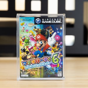 GameCube, boîte de rangement japonaise en acrylique CartVault pour jeux vidéo rétro, boîte de rangement Game Cube