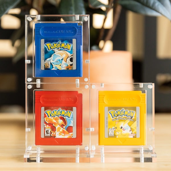 Modular Game Boy Cartridge Display Case | UV Resistant CartStax
