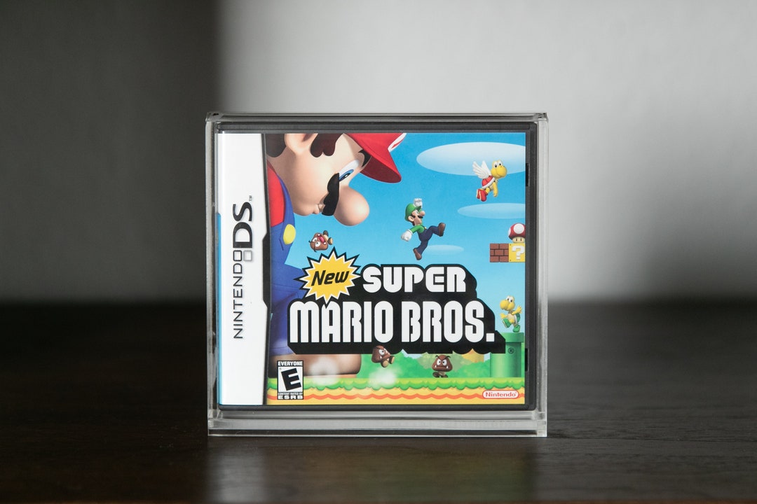 DS Game Case Cartvault Cartvault Acrylic Nintendo Storage Display Etsy