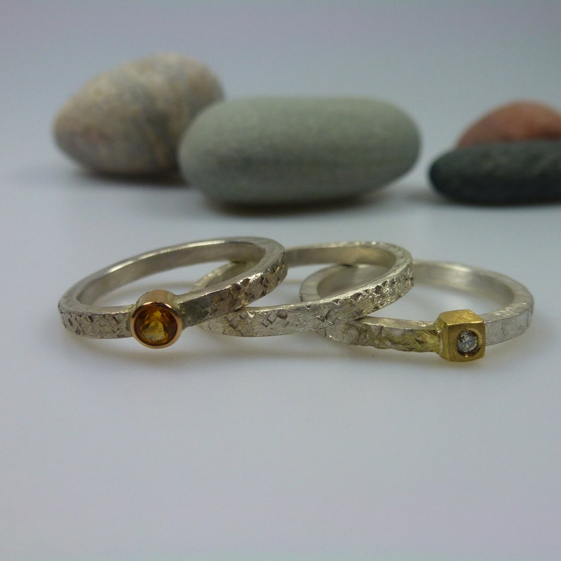 three stacking rings, bicolor. three stacking rings, bicolor.