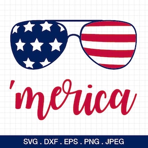Download Merica Svg Fourth Of July Svg 4th Of July Svg Patriotic Etsy