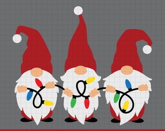 Christmas Gnomes SVG, gnome svg, merry christmas svg, gnome for holidays svg, gnomes svg, cricut files, Silhouette files