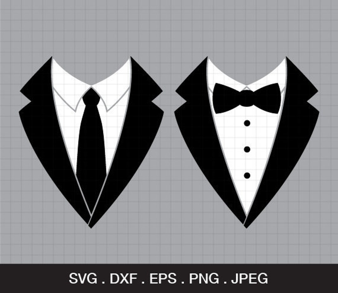 Tuxedo Svg, Tuxedo Shirt, Men's Jackets Svg, Wedding Suits Svg, Bow Tie ...