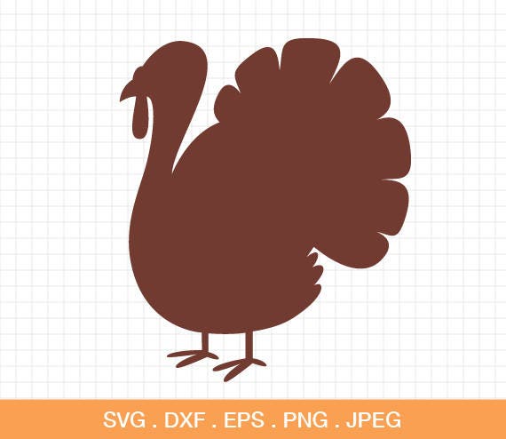 Simple Turkey Svg