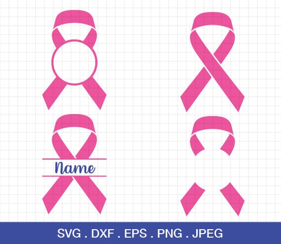 Download Cancer Awareness Ribbon Svg Cancer Awareness Svg Breast Etsy
