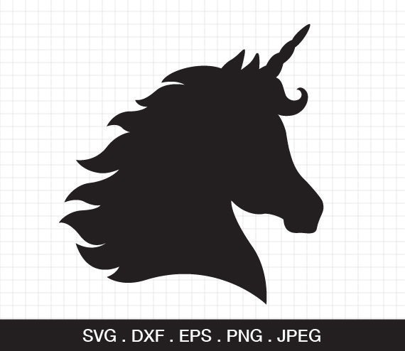 Download Unicorn Head Svg Unicorn Horn Svg Unicorn Svg Unicorn Etsy 3D SVG Files Ideas | SVG, Paper Crafts, SVG File