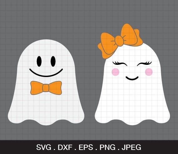 Download Ghost Svg Halloween Svg Girl Ghost Svg Boy Ghost Svg Ghost Etsy