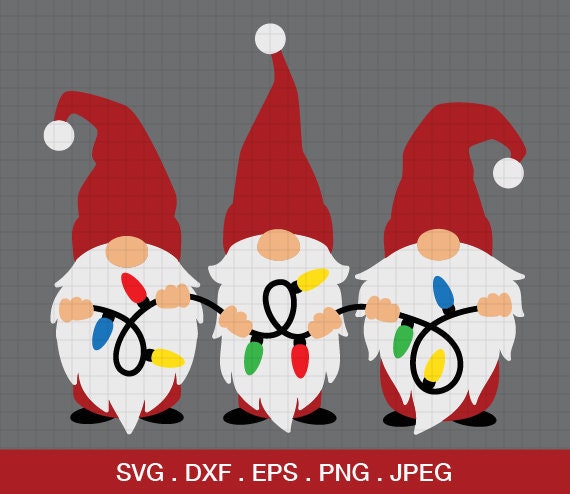 Christmas Gnomes SVG, gnome svg, merry christmas svg, gnome for holidays svg, gnomes svg, cricut files, Silhouette files