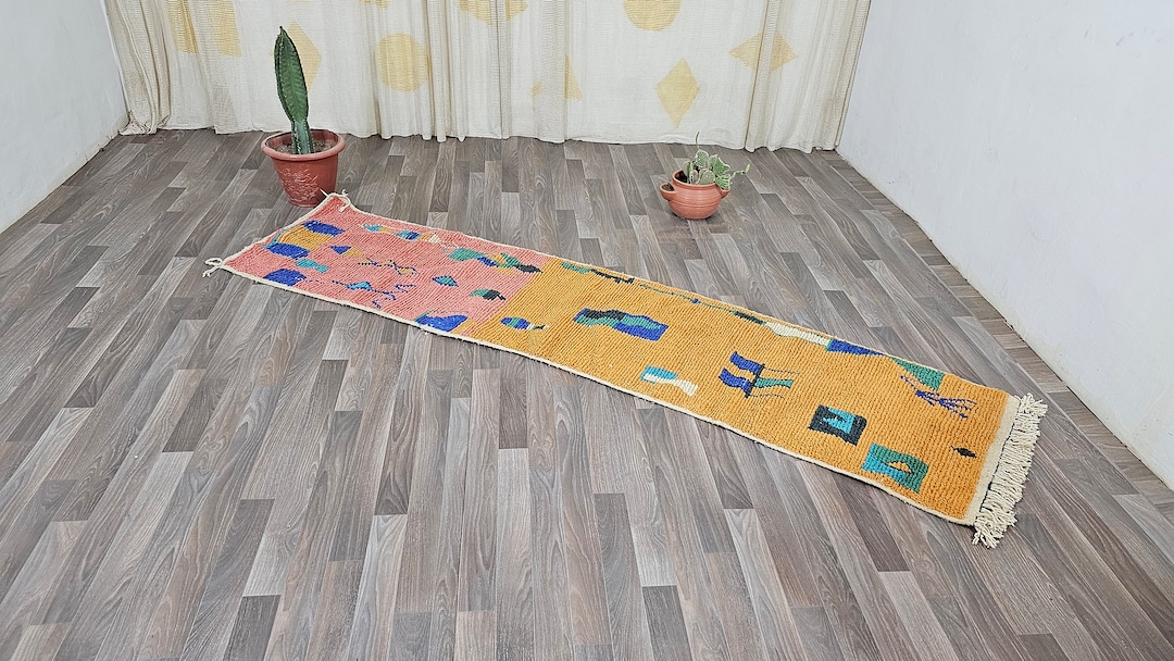 Runner Rugs Riyadh Moroccan Rugs Hallway Runner, Custom Rug Runner, Wool Rug, Berber ...