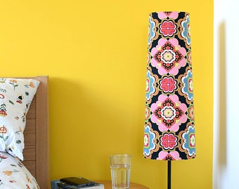 US $59.99 |Else Purple Green Tropical Florals Digital Printed Fabric Chandelier Lamp Drum Lampshade Floor Ceiling Pendant Light Shade|Lamp Covers & US $59.99 |Else Purple Green Tropical Florals Digital Printed Fabric Chandelier Lamp Drum Lampshade Floor Ceiling Pendant Light Shade|Lamp Covers &