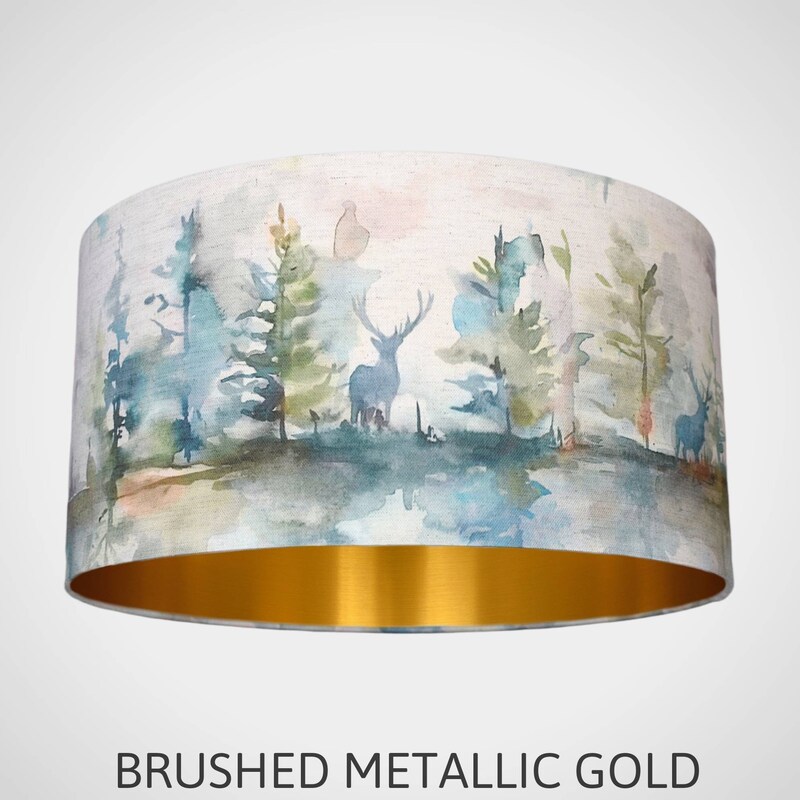 Wilderness Lamp Shade - Etsy