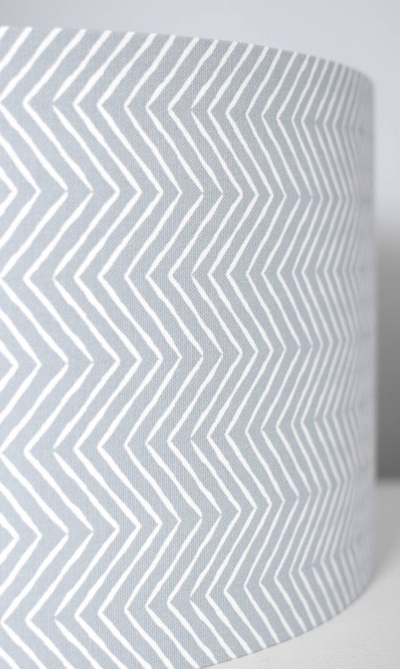 Grey patterned lamp on sale shade